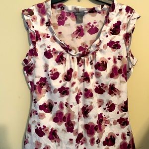 Ann Taylor silky tank/shell